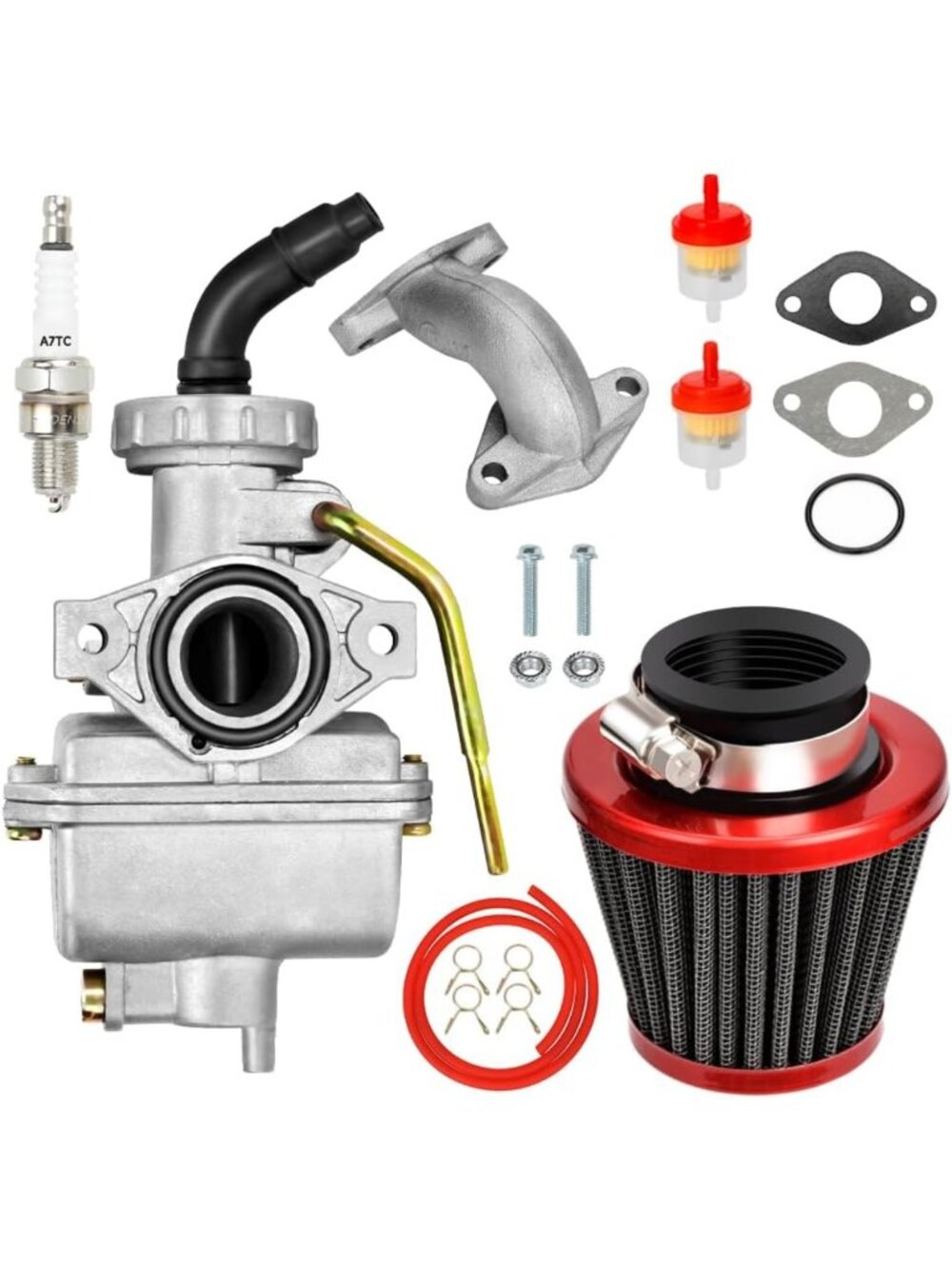 Carburetor Kit for 50cc-125cc ATVs, Quads & Dirt Bikes - High Performance Parts